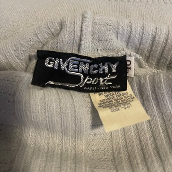 RARE Vintage GIVENCHY SPORT  Long Sleeve Turtleneck - Picture 7 of 14